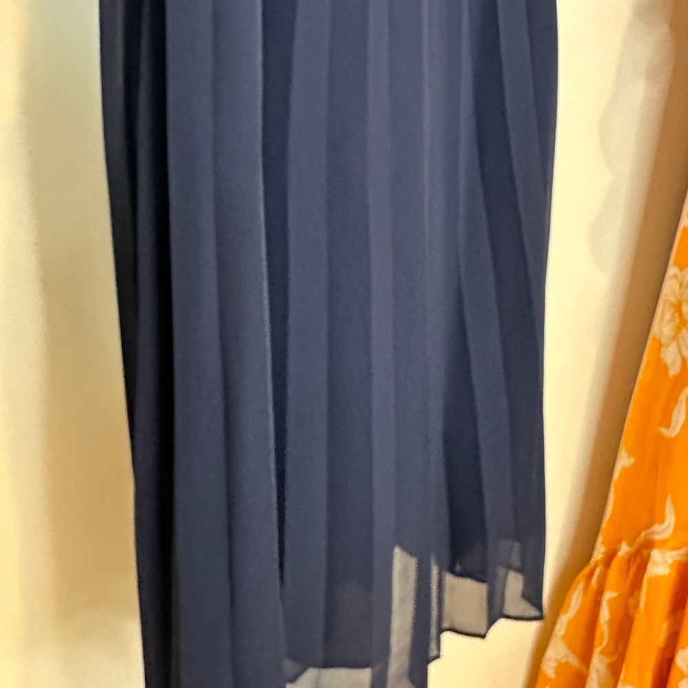 (85) Bcbgeneration Navy Mini Spaghetti Strap Dres… - image 5